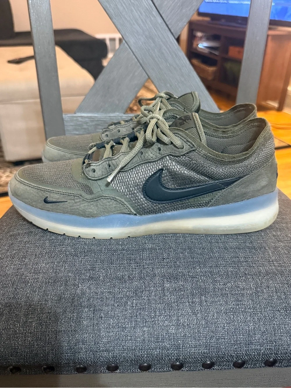 Nike SB PS8 Olive, Black & Sequoia Skate Shoes Size 11